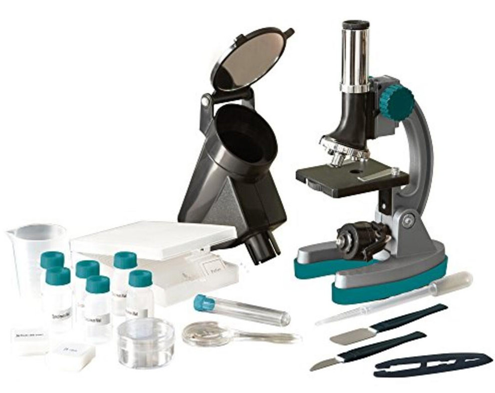 GeoSafari Microscope MicroPro Elite 98 Pc Microscope Set w/ Image Projector NEW