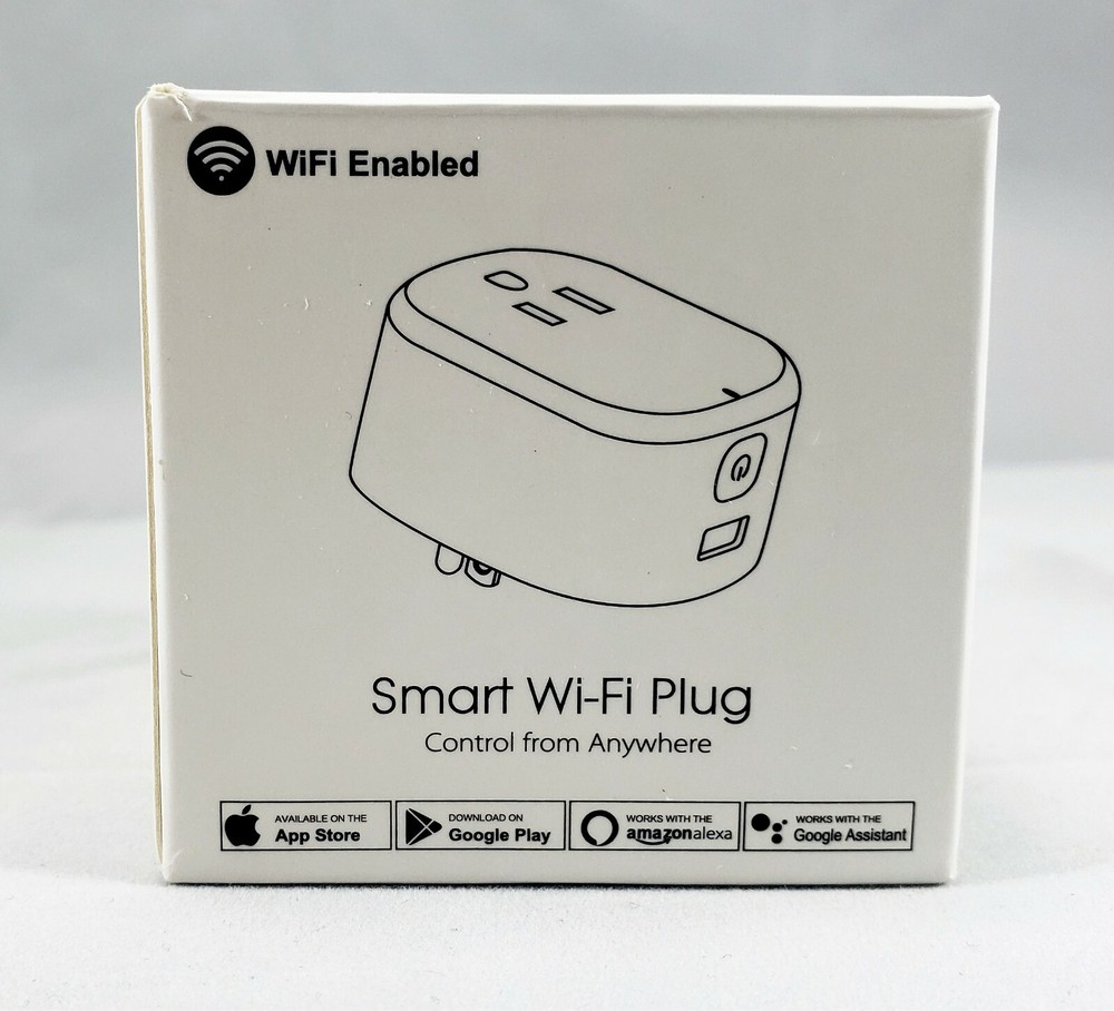 OADEEM Wi-Fi Smart Plug Compatible with Google Assistant & Alexa Echo (2 Pack)