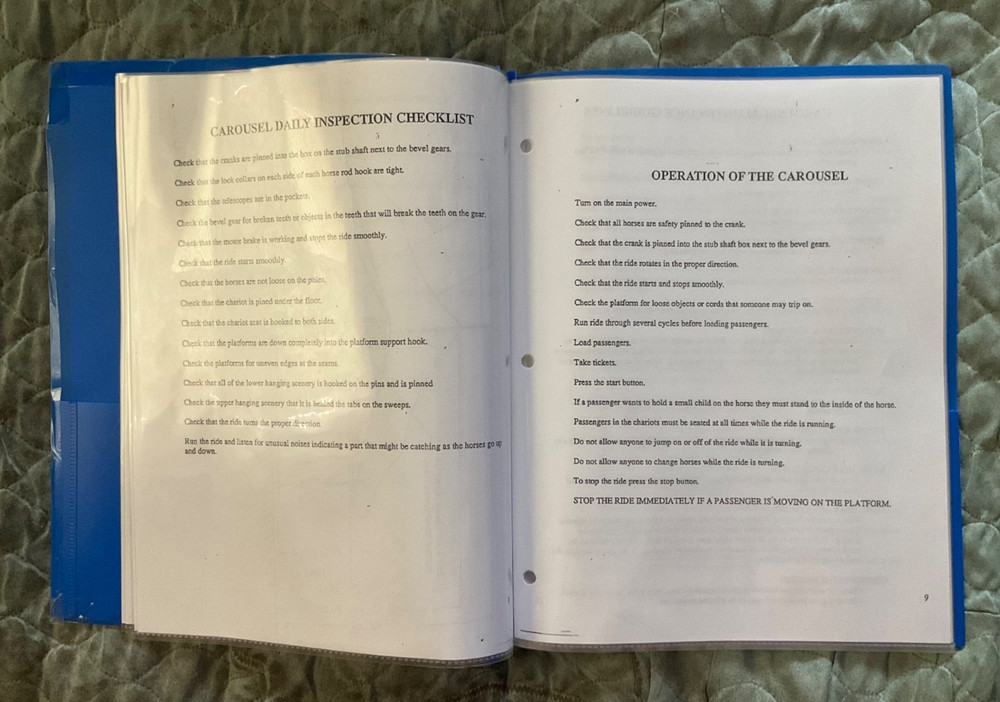 Wisdom Portable Carousel Manual