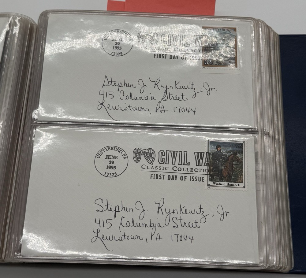 First Day Envelope/Stamp Book Civil War, Comics, Naval