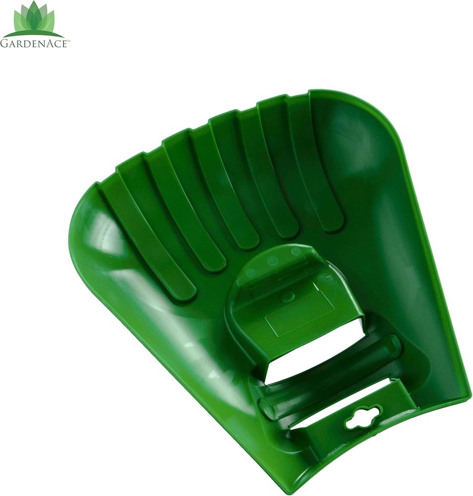 Hand Leaf Scoops | Large Rake | Pickup Claws | Picker Green