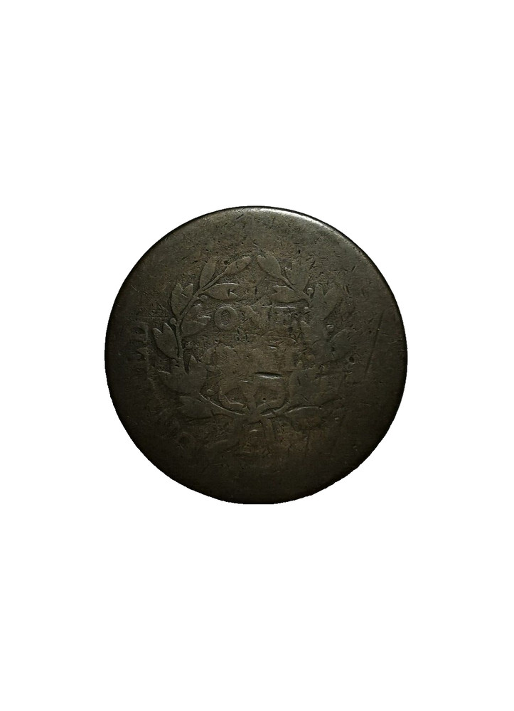 1802 US Draped Bust Large Cent Coin S-231