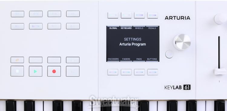 Arturia KeyLab 61 mk3 61-key Keyboard Controller - White