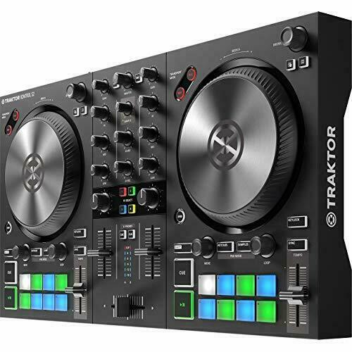 NATIVE INSTRUMENTS 2 Deck DJ Controller TRAKTOR KONTROL S2 MK3