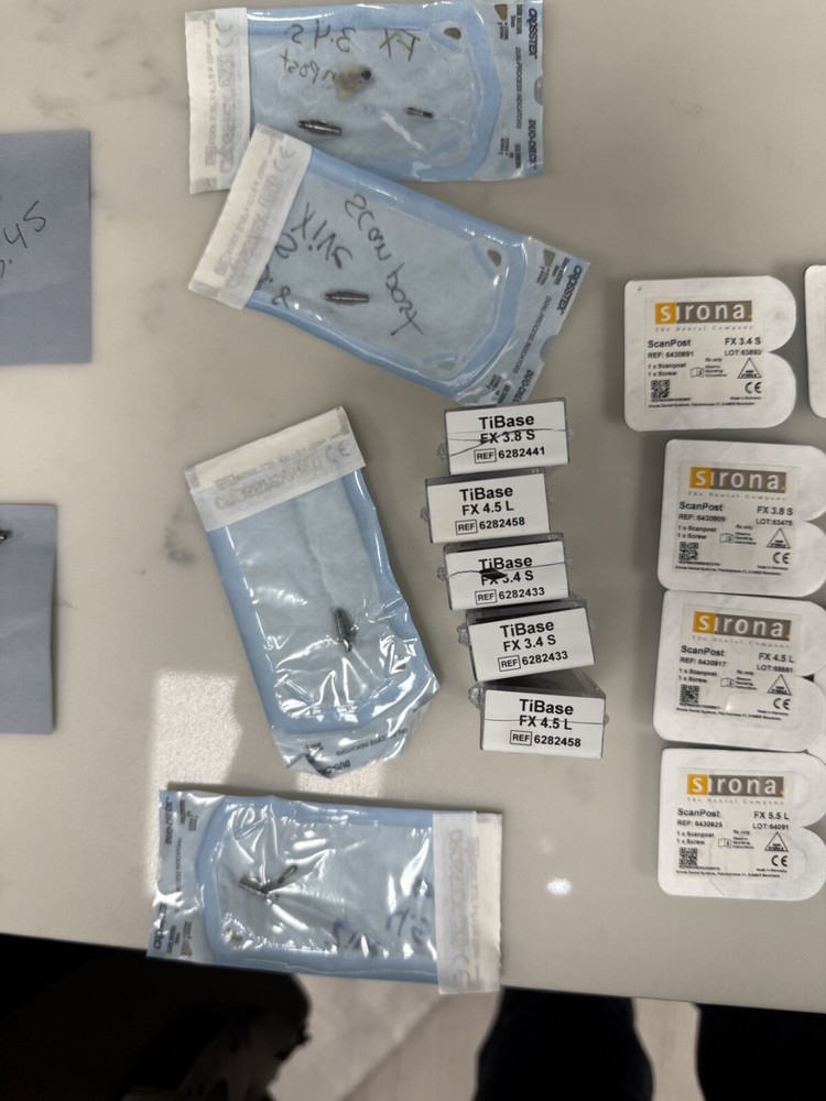 Frialit/Xive CEREC Scan Post Ti Base Bundle 17 pieces