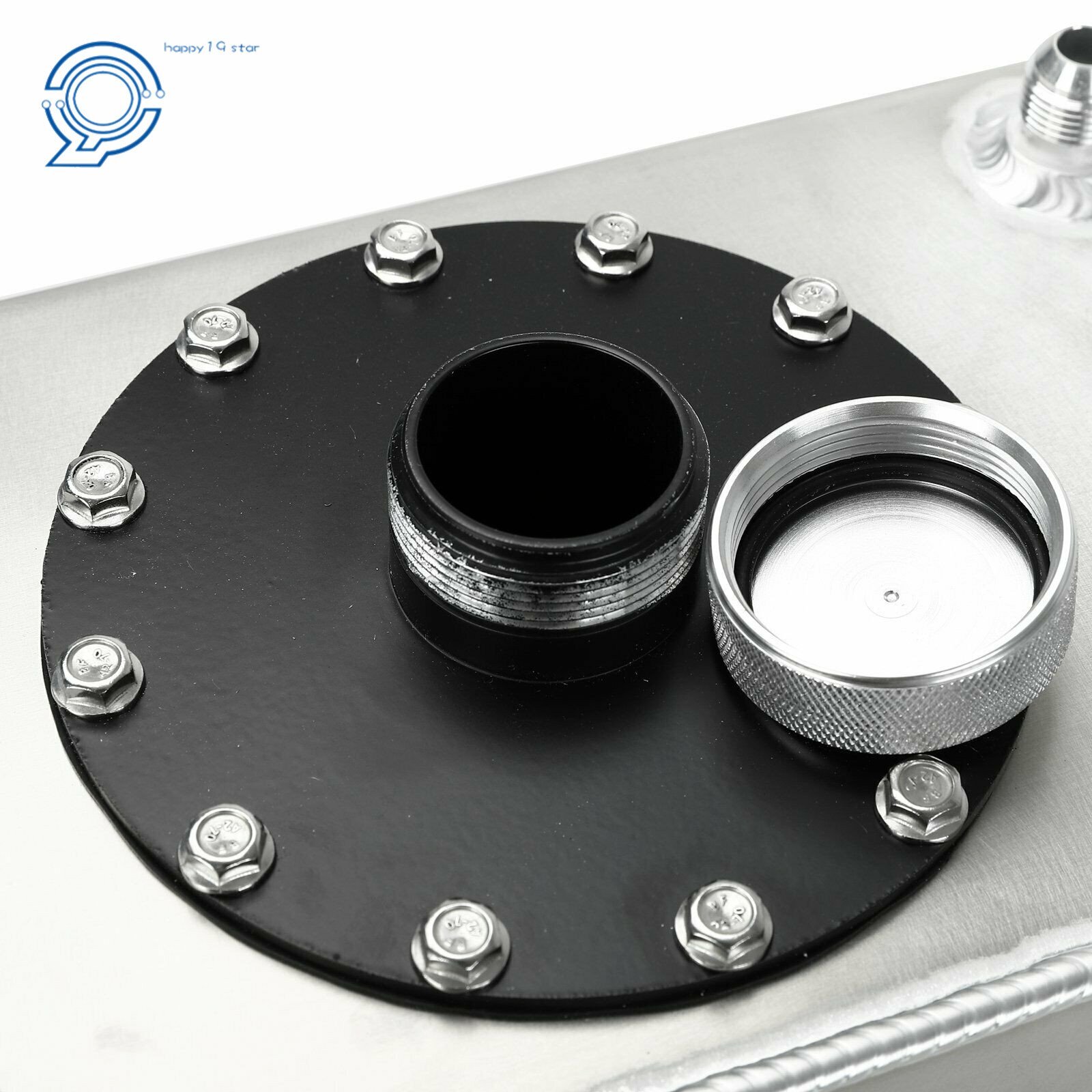 Aluminum 17 Gallon 64L Slim Race Drift Fuel Cell Gas Tank+level Sender