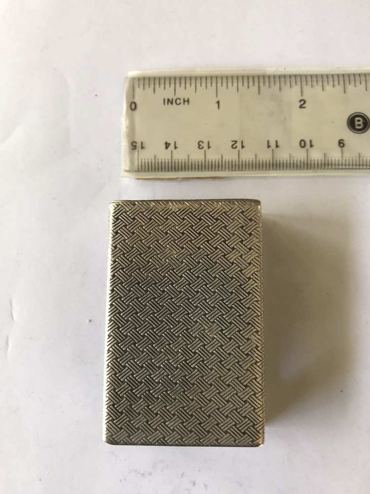 Russian Silver 84 Match Striker Box. marked 1874