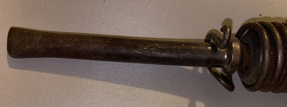 Vintage Handheld Air Chisel with Chisel Attachment