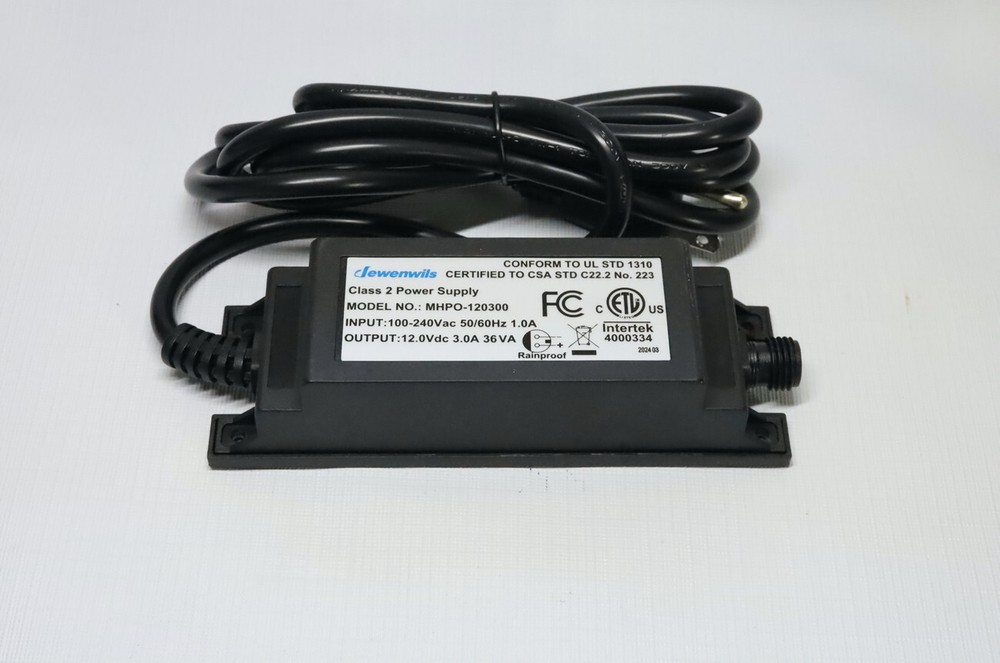 Dewenils DC Low Voltage Landscape Transformer Outdoor With Timer