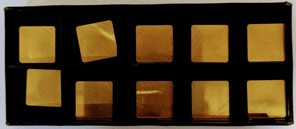 NEW 10PCS SEC-422 C5 TIN COATED CARBIDE INSERTS
