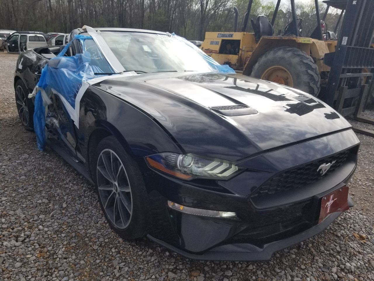 20 FORD MUSTANG ECOBOOST DECKLID/TRUNK/HATCH BLACK G1