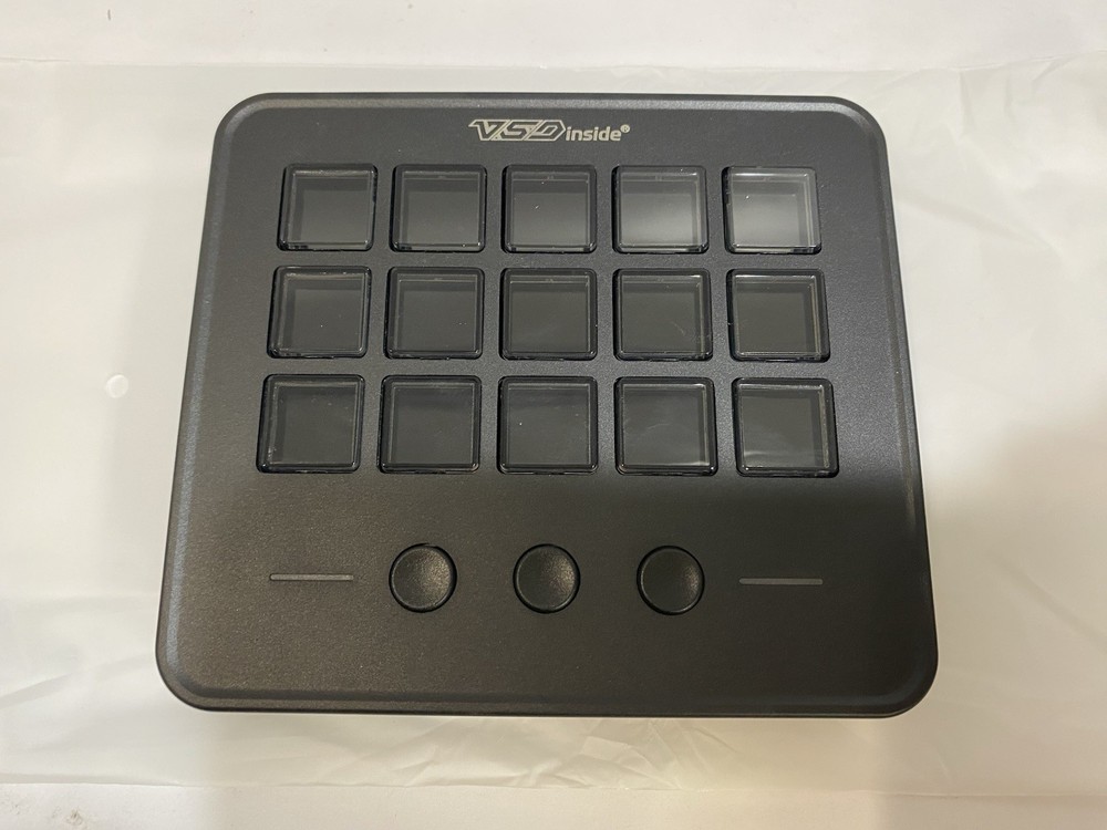VSDINSIDE MacronKeypad Stream Dock Controller Deck Gaming Shortcut new/Open Box