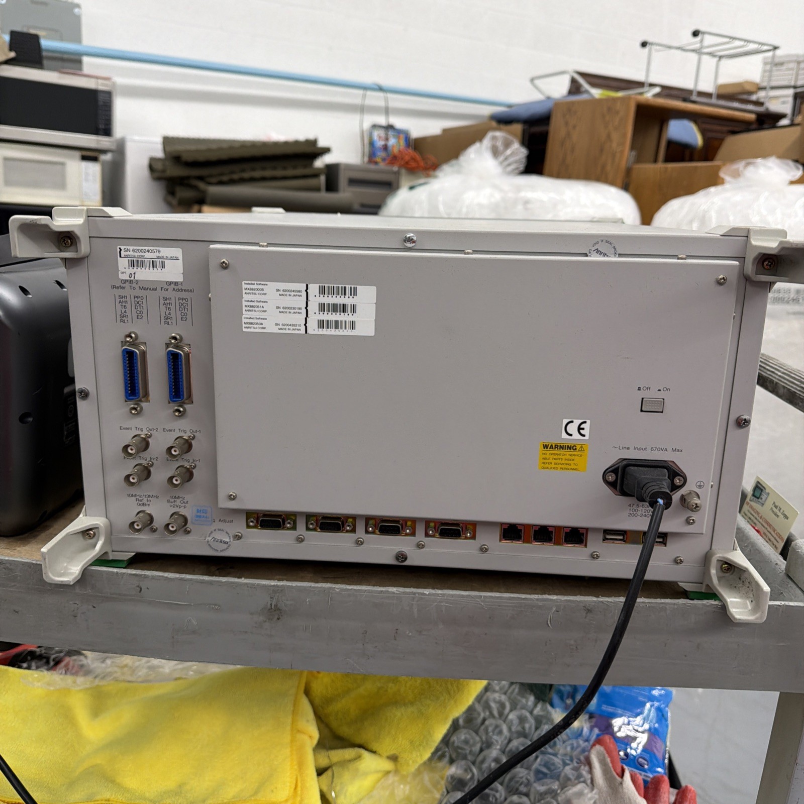 Anritsu MT8820A Radio Communication Analyzer 30MHz - 2.7GHz