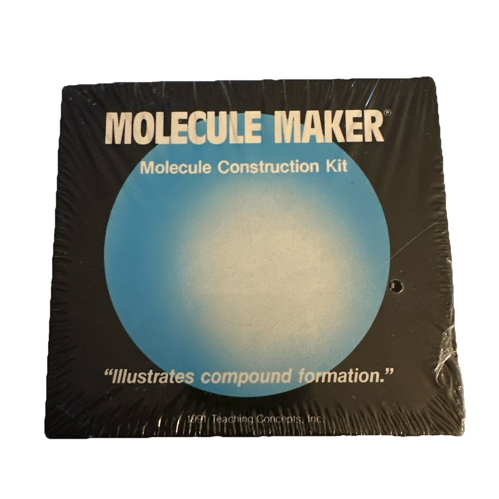 Molecule Maker Molecule Construction Kit – Vintage Teaching Chemistry Set