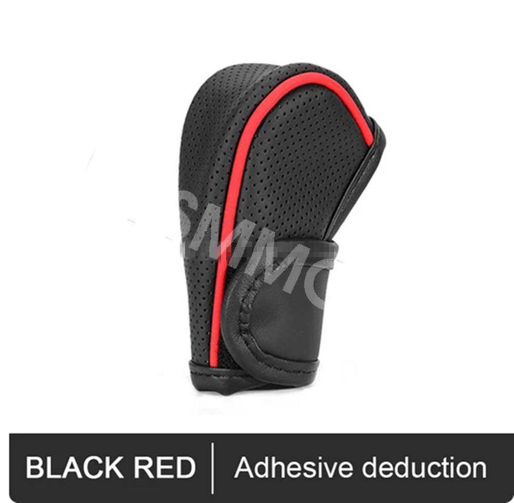 Car Shift Knob Covers Gear Shift Leather Gear Sleeve Protector Auto Accessories