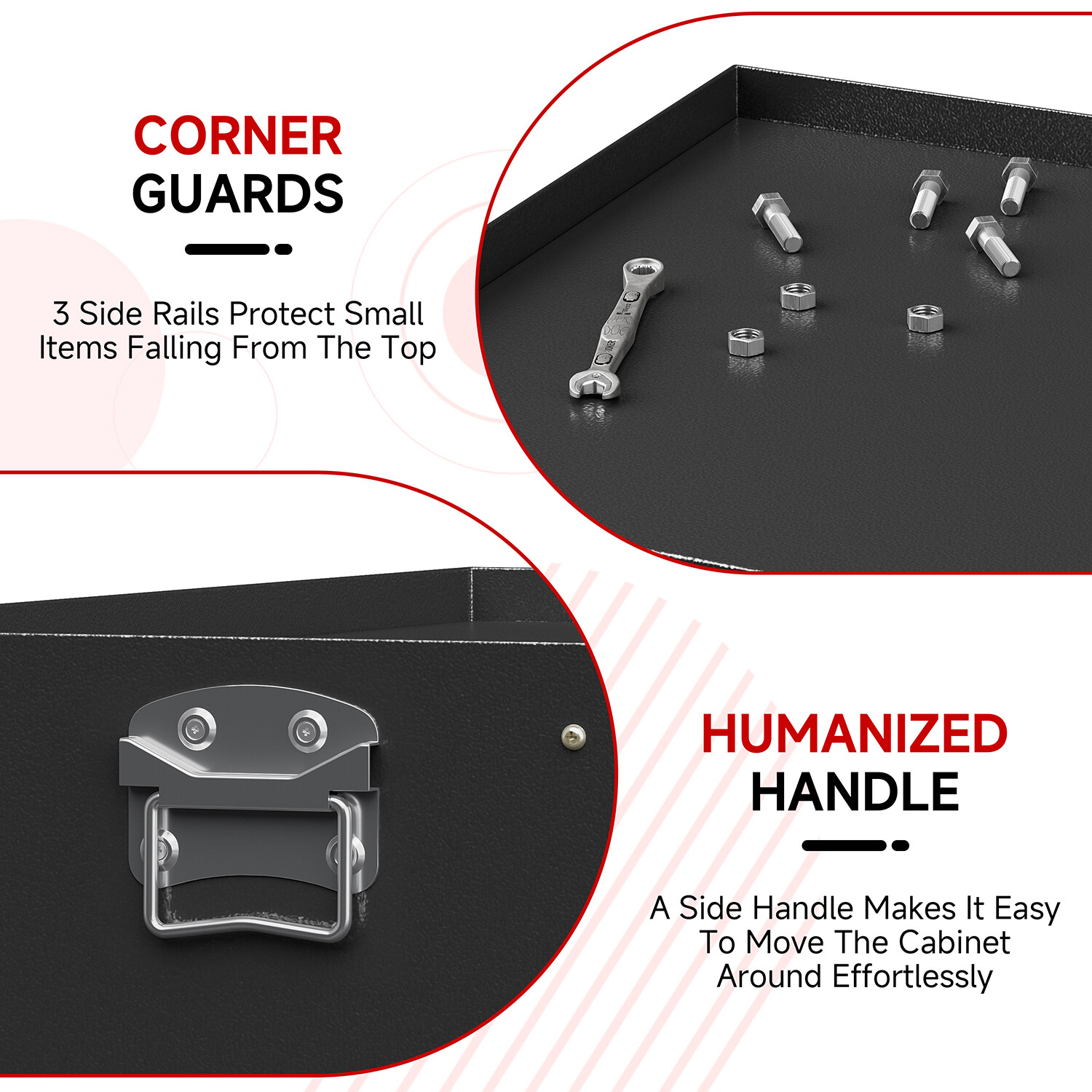 Metal Storage Cabinet W/ Adjustable Shelves Garage Storage Cabinet Tool Cabinet