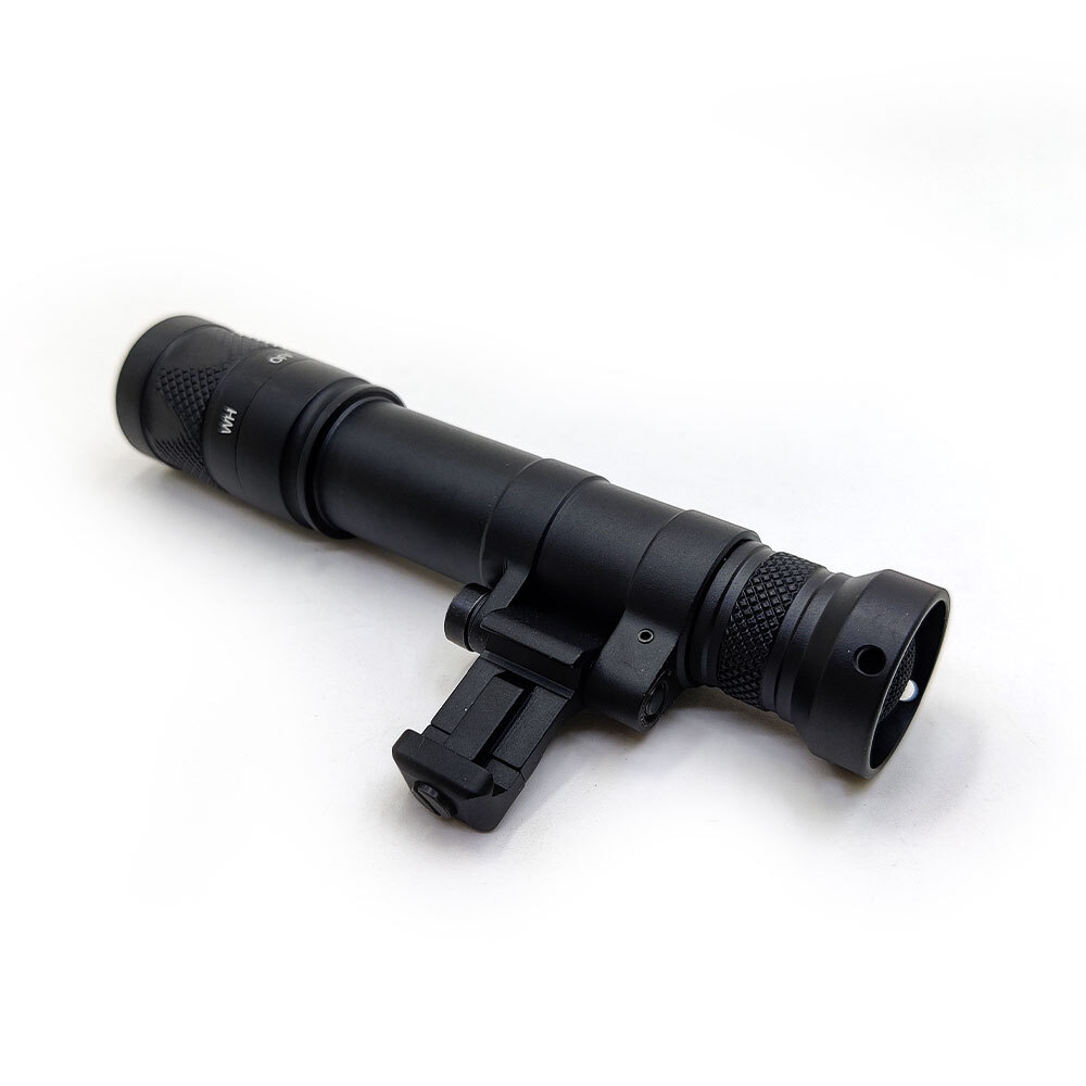Tactical Side Offset M640V-DF 1200 High Lumens LED Flashlight + Switch +Tail cap