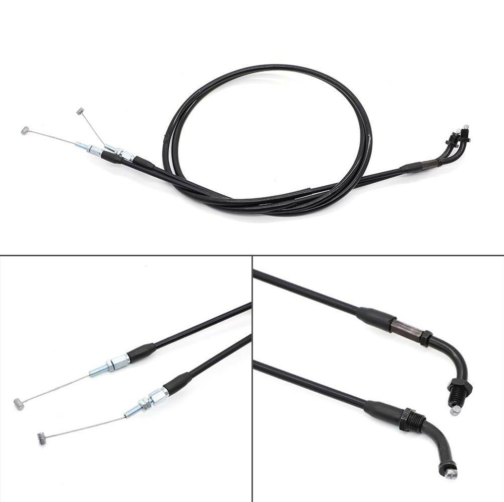 Throttle Cable Push & Pull Set For Honda CB400T Hawk CB450SC CM400A Hondamatic