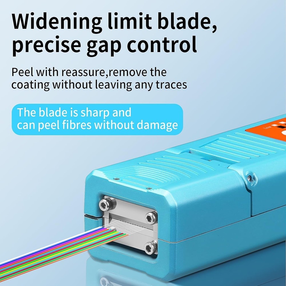 Fiber optical thermal stripper M9 is suitable for 1-48 cores, compatible bare...
