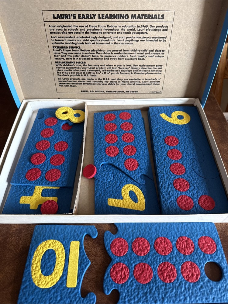 Lauri’s Early Learning Materials foam Counting