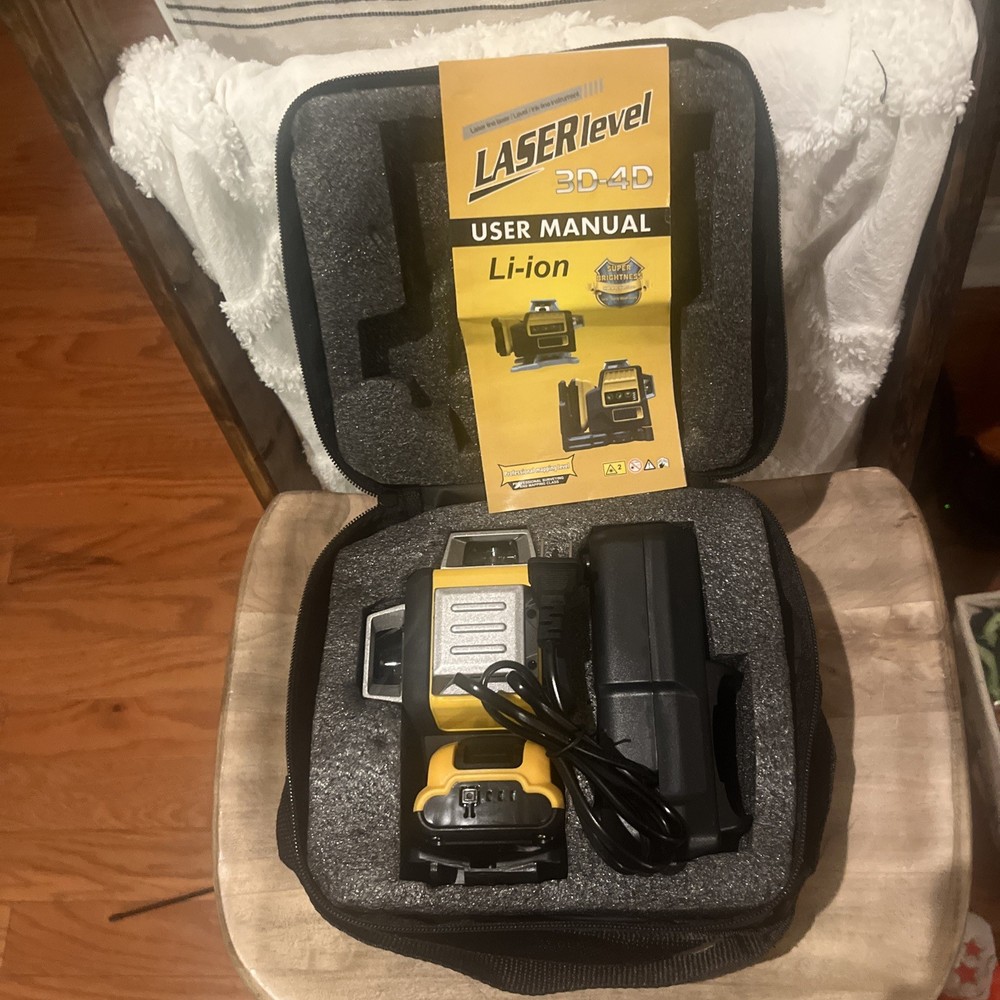 Laser Level 3D-4D Li-ion With Charging Base