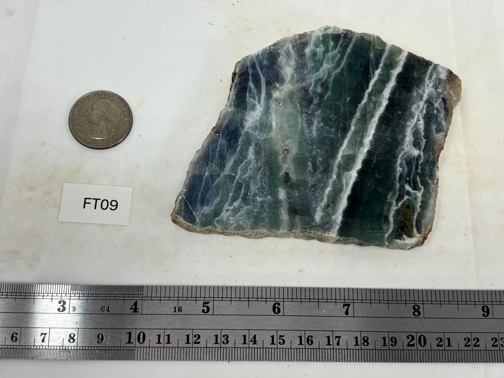 Fluorite slab Cabbing Lapidary Combo Ship Avail