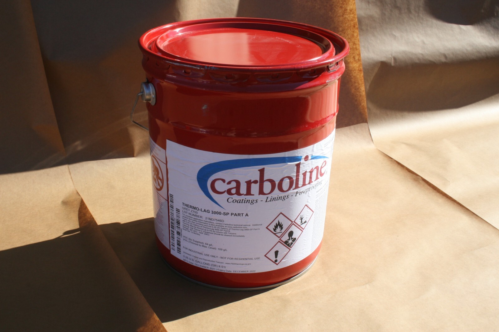 Carboline Thermo-Lag 3000-SP Part A Fireproof Coating 2.25GL - Grey