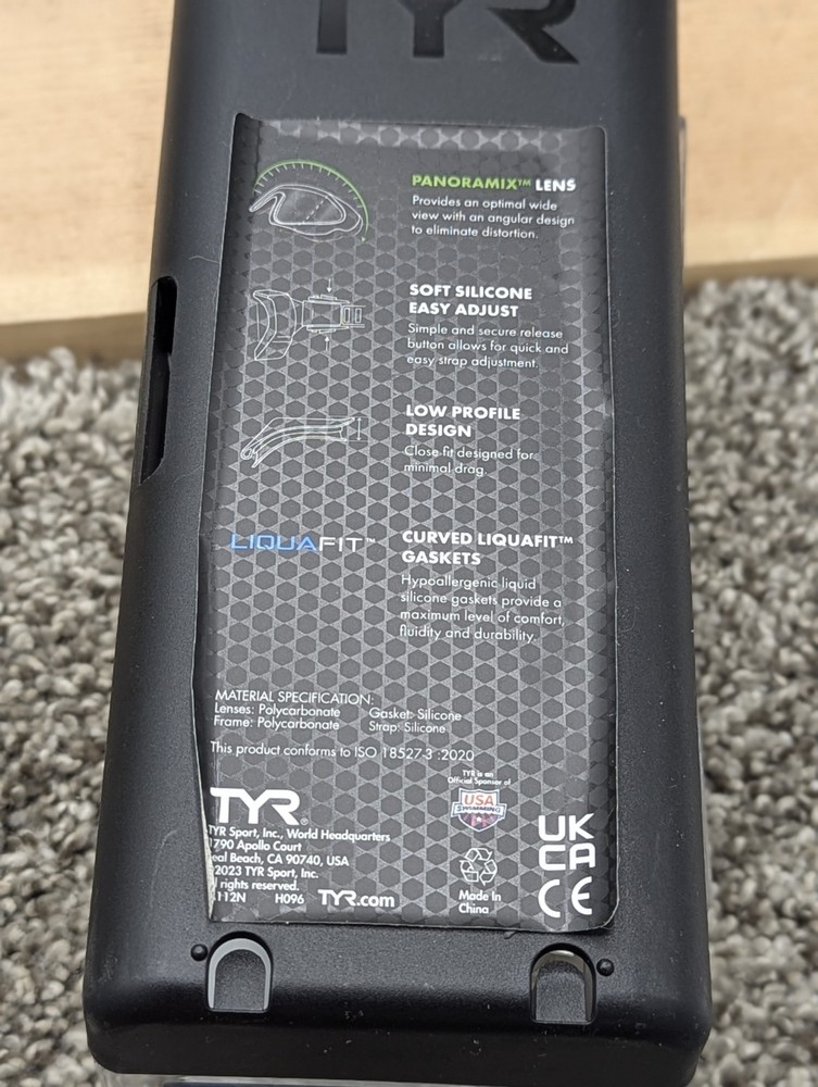 Tyr Tidal Wave Swim Glasses Adjustable