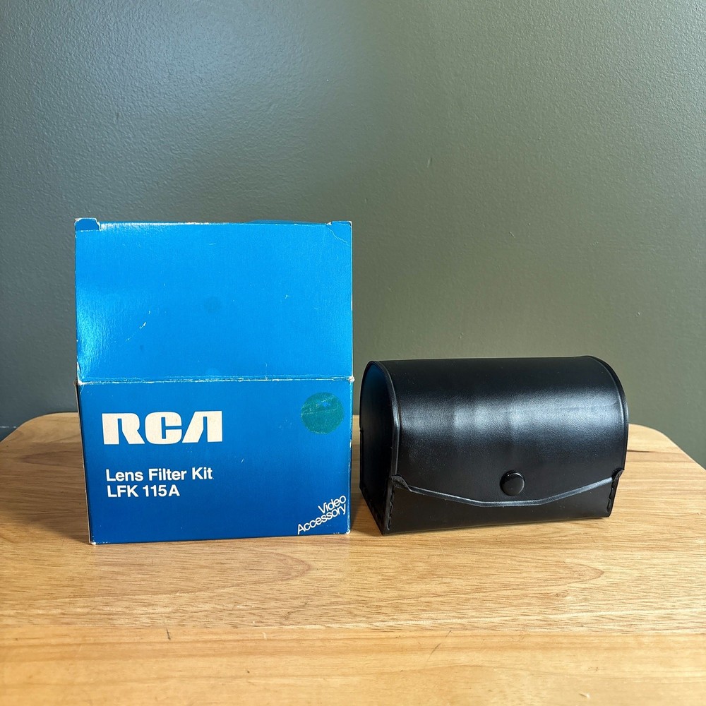 RCA Lens Filter Kit LFK 115A Tele Conversion Lens Kit Camera Accessories Bundle