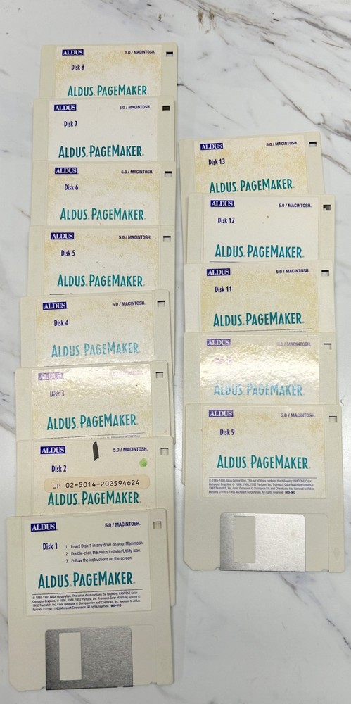 Aldus Pagemaker 5.0 for  Macintosh Includes S#