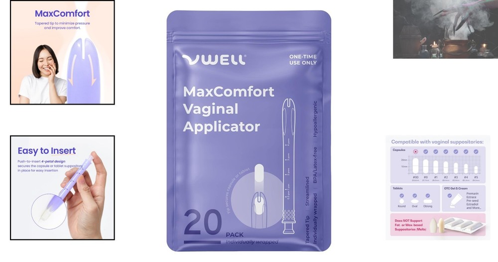 Sterilized Tapered Applicator - Smooth Insertion for Medications & Suppositories