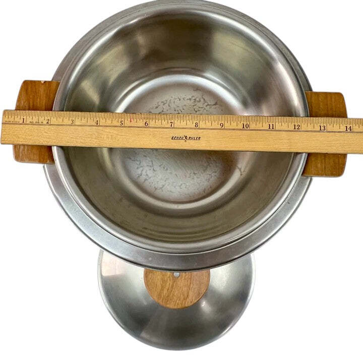 Vintage Wood Handled Chafing