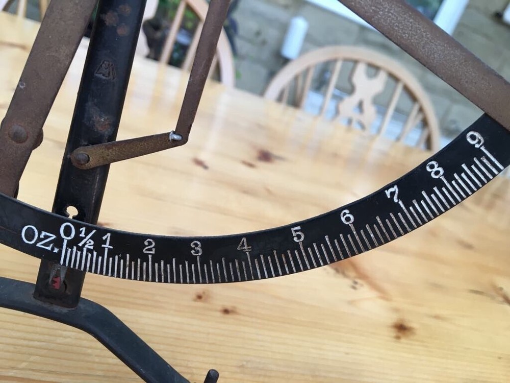 Antique Letter Scales