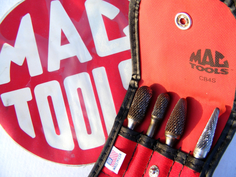 Mac Tools 4 piece Multi-Purpose Carbide Burr Set CB4S