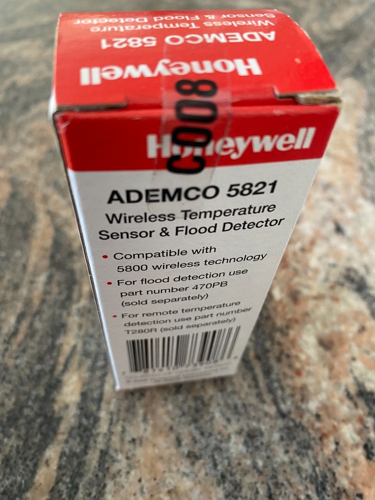 Honeywell 5821 wireless temperature sensor