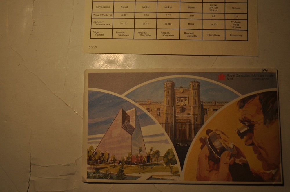 1984 Royal Canadian Mint Set