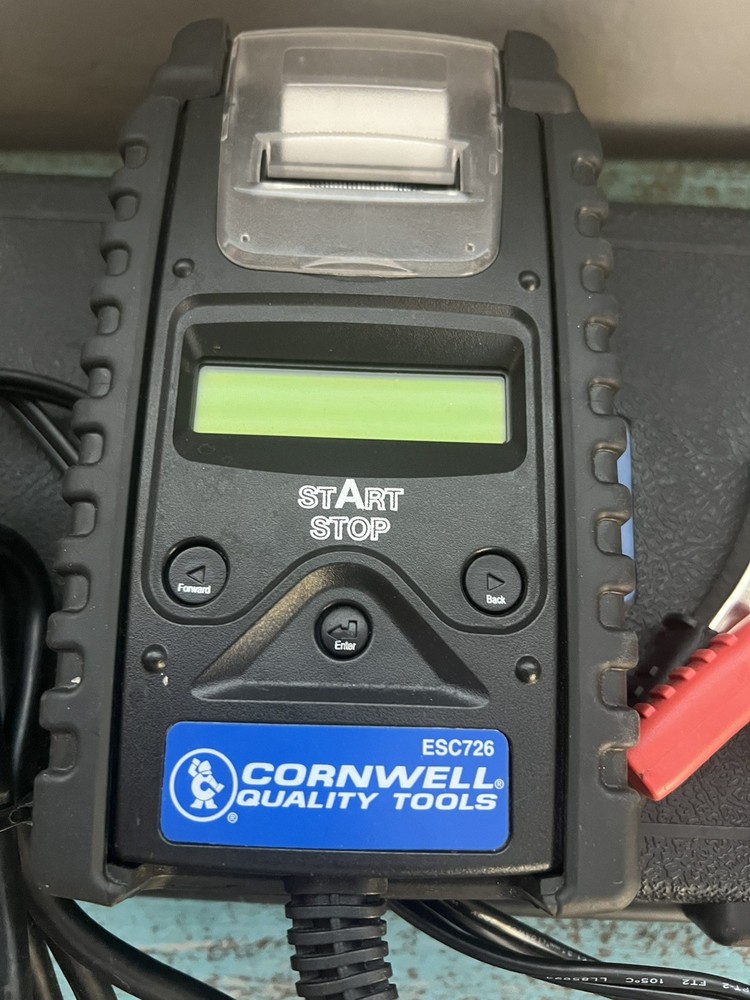 Cornwell Esc726 Battery Tester