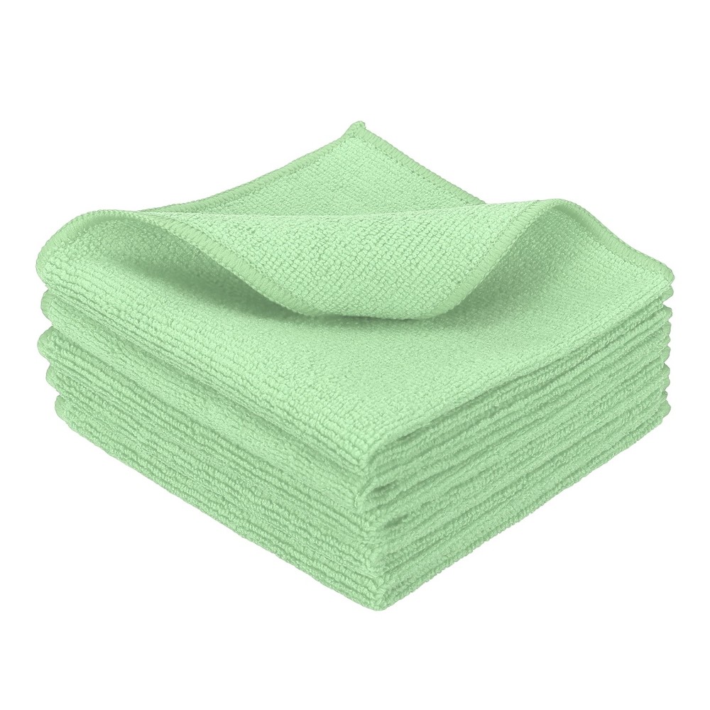 5 Pieces for Microfiber Cleaning, Light Green (Square), 30X30 cm