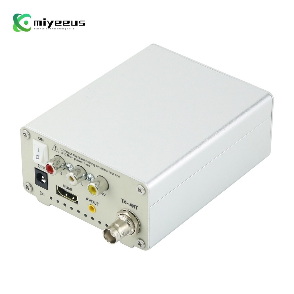 TV-TX200 VHF/UHF Analog TV Transmitter Support HD/AV Input with Antenna USA