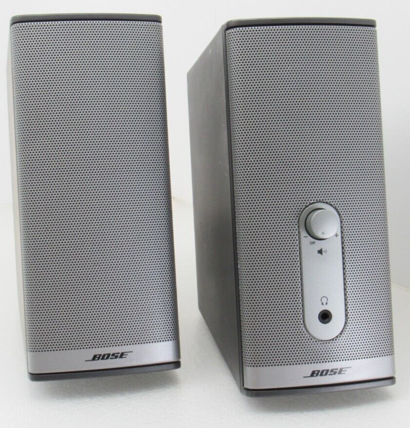 Bose Companion 2 Series II Multimedia Computer Laptop Speakers Complete System