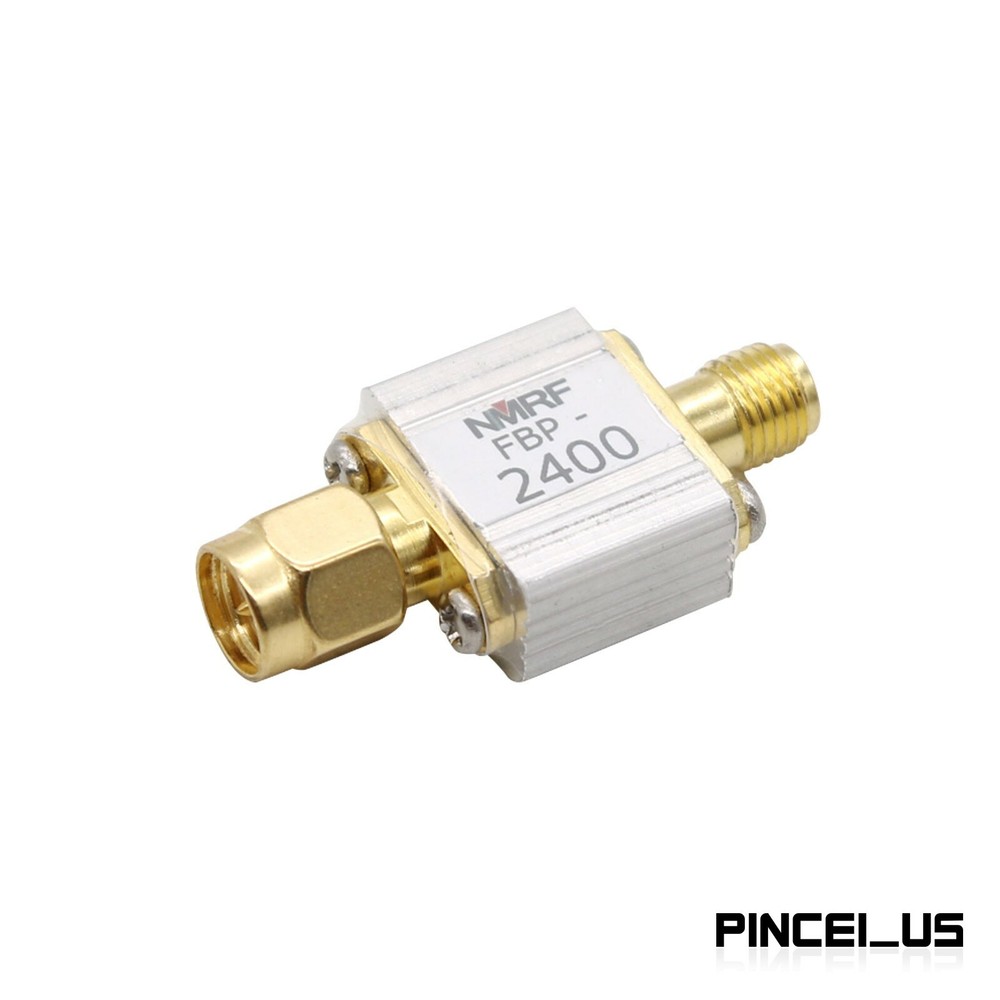 2.4G RF Bandpass Filter SMA Interface fr WiFi Bluetooth Zigbee Anti-Interference