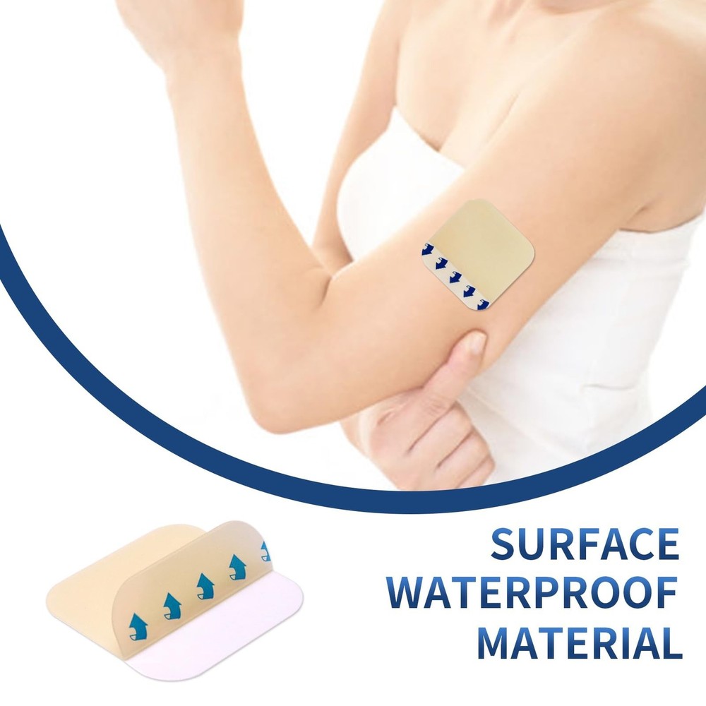 2" x 2"-20 Pack Extra Thin Hydrocolloid Dressing for Light Exudate, Hydrocoll...