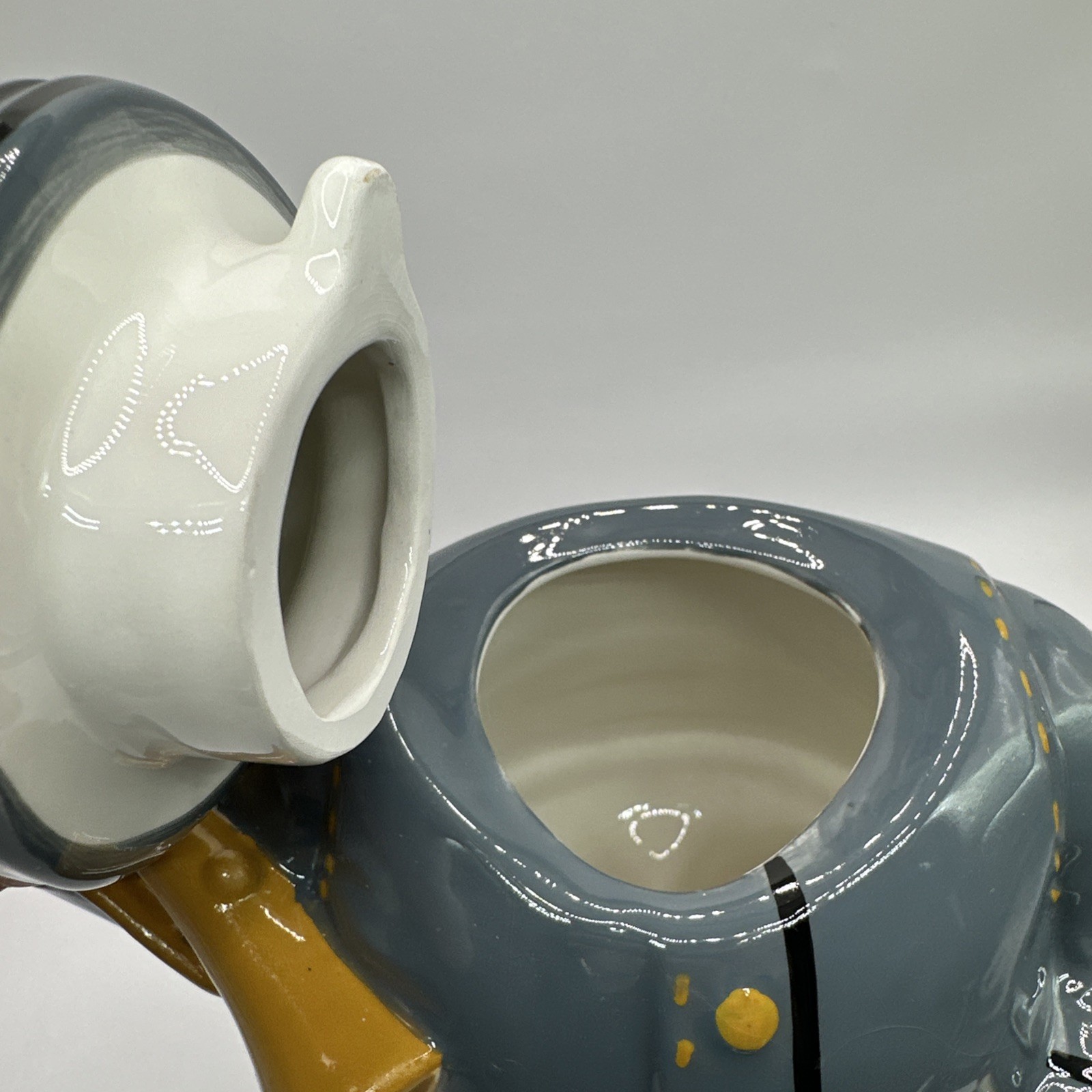 Boyds Bears Teapot Civil War Gray Confederate Soldier