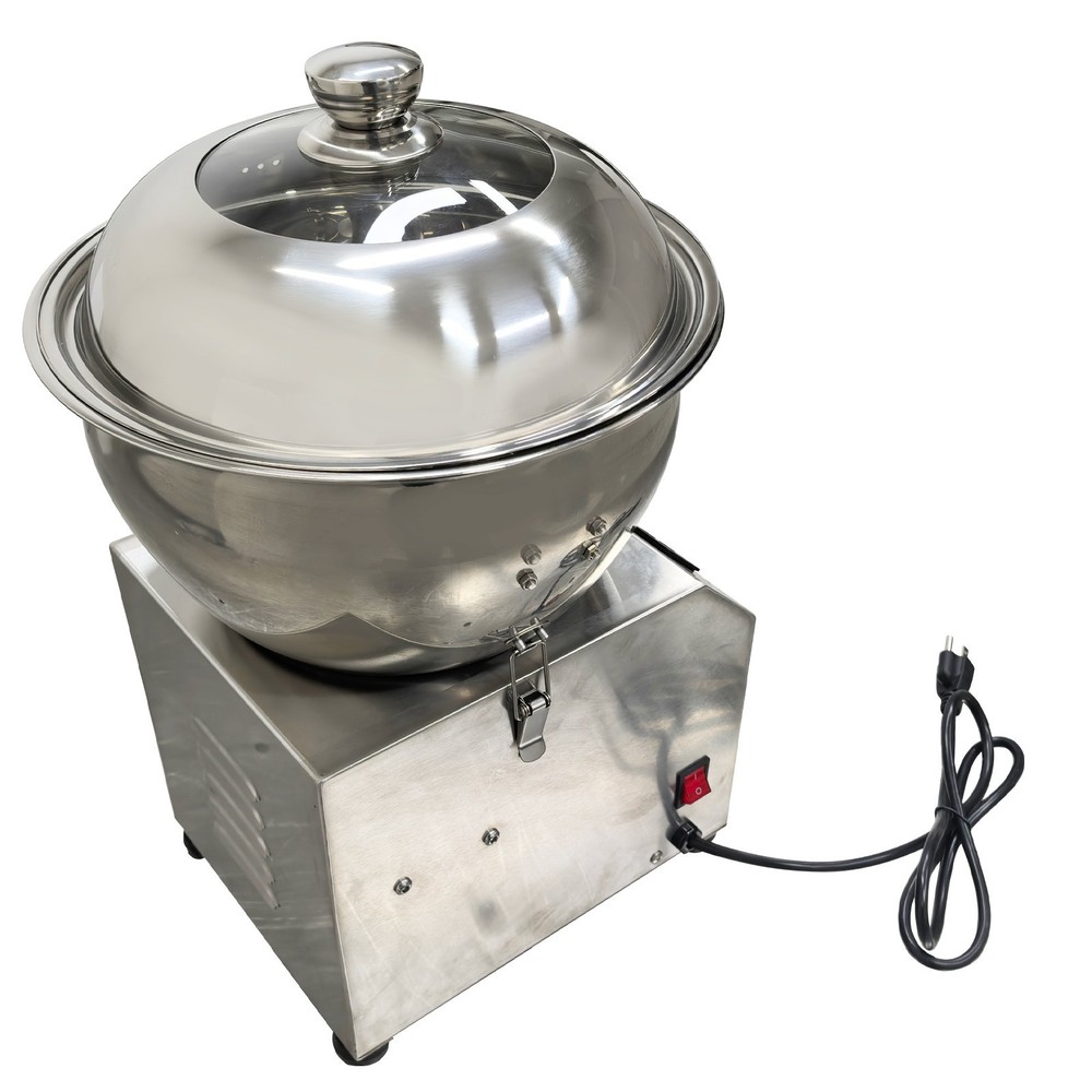 8KG Detachable Basin Type Dough Mixer Machine w/ Heating Function Timing Control