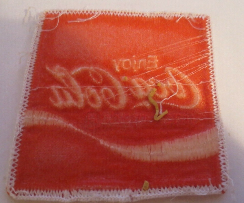 Coca-Cola Extra Small Uniform Patch 2 1/2" Square