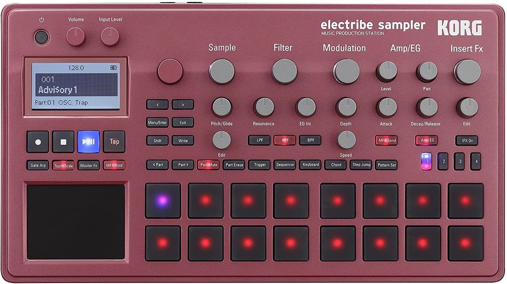 KORG Sampler Sequencer electribe sampler electribe2S Electribe2S Electribe2S