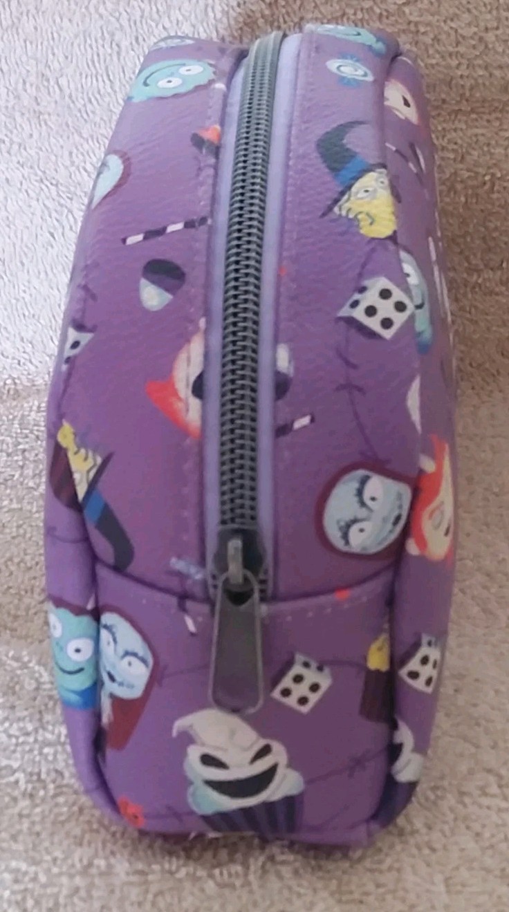 Disney The Nightmare Before Christmas Candy Characters Makeup Bag