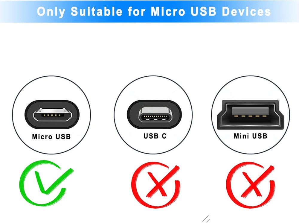 USB to Micro Cable 6Inch Right Angle Short Cord 90 micro 5p