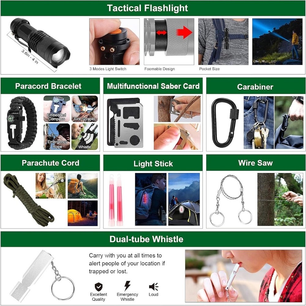 167pc Survival Kit