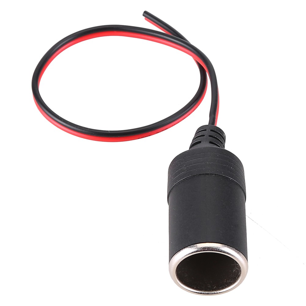 12-24V Power Plug Car Cigarette Female Socket Connector Lighter DC Adapter Cable